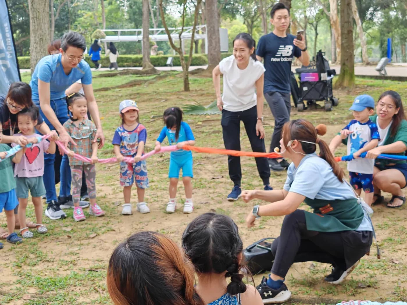 PaMaMe families — Tug of war